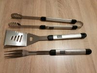 Grillzange Set 3-tlg Edelstahl Grill Küche Zange Messer Haus Rheinland-Pfalz - Mehlbach Vorschau