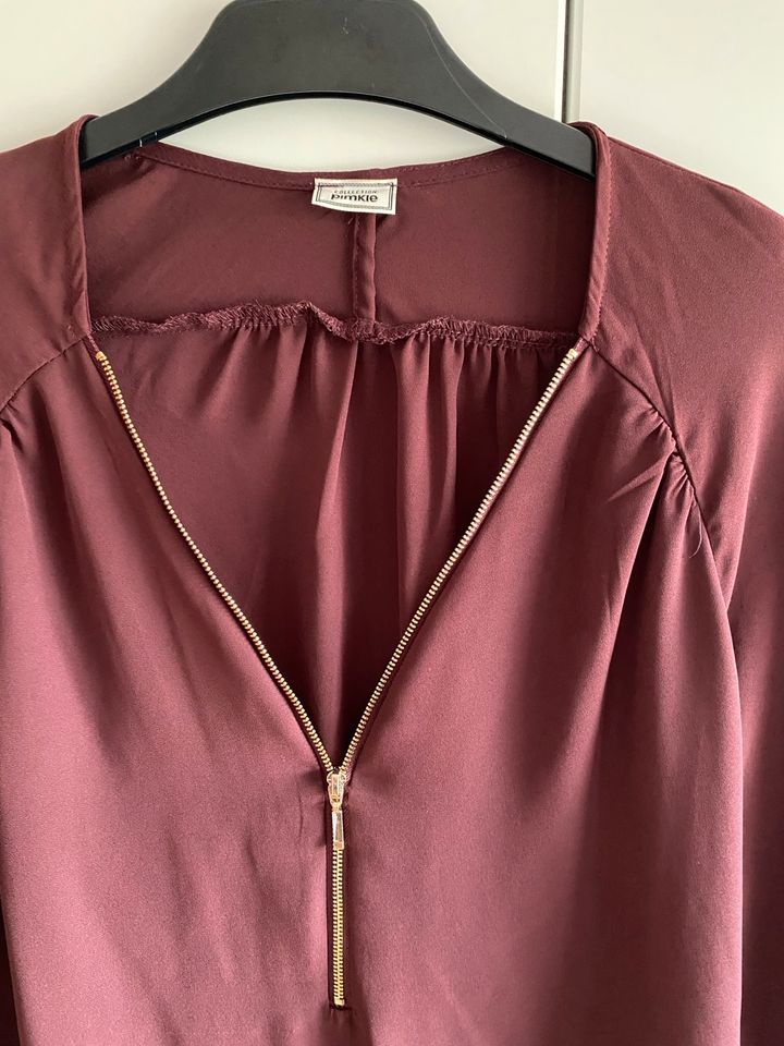 Damen Bluse Bordeaux pimkie Größe M in Sigmaringen