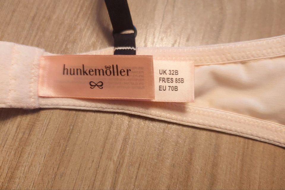 Hunkemöller BH beige schwarz Spitze 70 B neuwertig in Leipzig