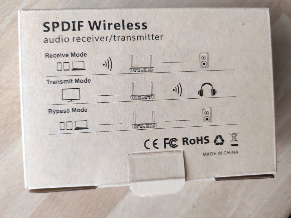 Bluetooth Receiver/Transmitter hohe Reichweite APTXLL u. HD SPDIF in Zahna-Elster