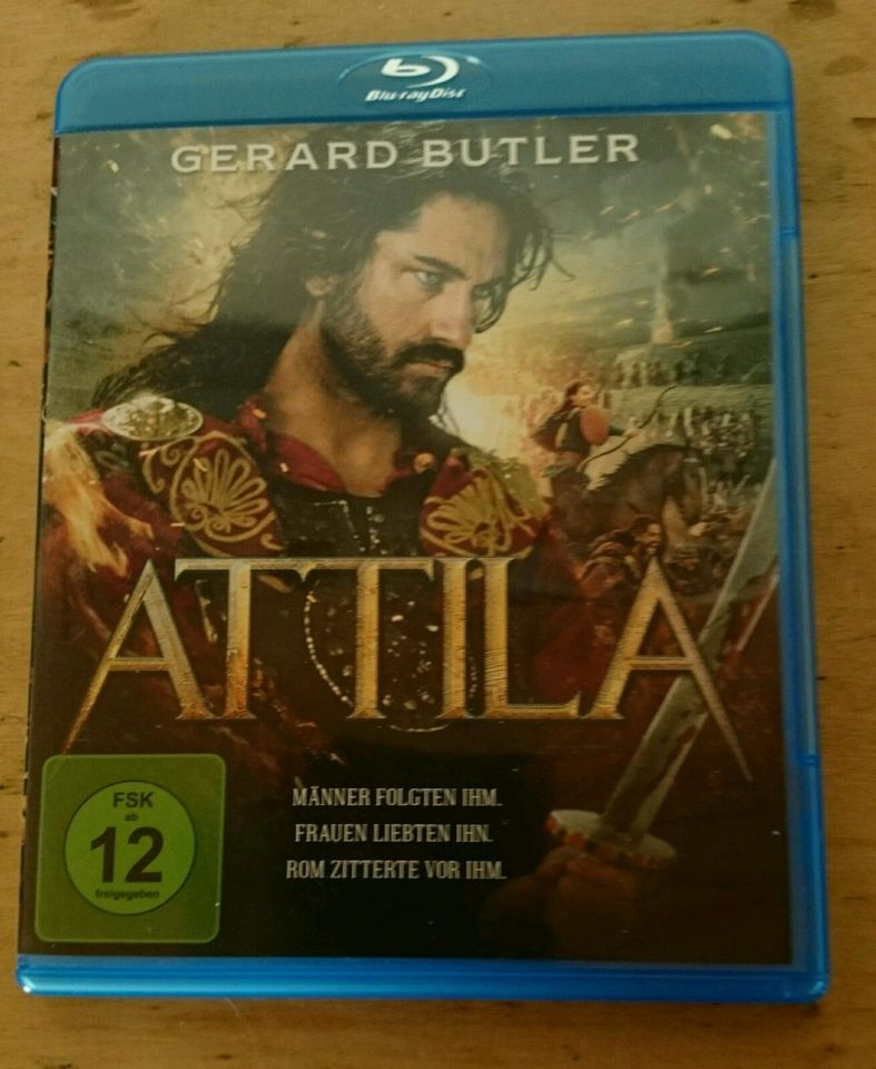 Attila Blu-ray mit Gerard Butler Film über den Hunnenkönig in Eckersdorf