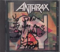 ANTHRAX - ONLY - PROMO-CD-SINGLE MIT AUTOGRAMM - US 1993 Berlin - Neukölln Vorschau