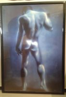 naked man in blue - KUNSTDRUCK - Bild Bayern - Nersingen Vorschau