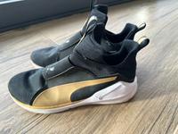 Puma Sportschuhe Sneaker damen 40,5 schwarz gold wie neu Saarland - Merzig Vorschau