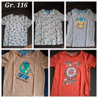 5 T-Shirts Gr. 116 als Paket Thüringen - Gera Vorschau