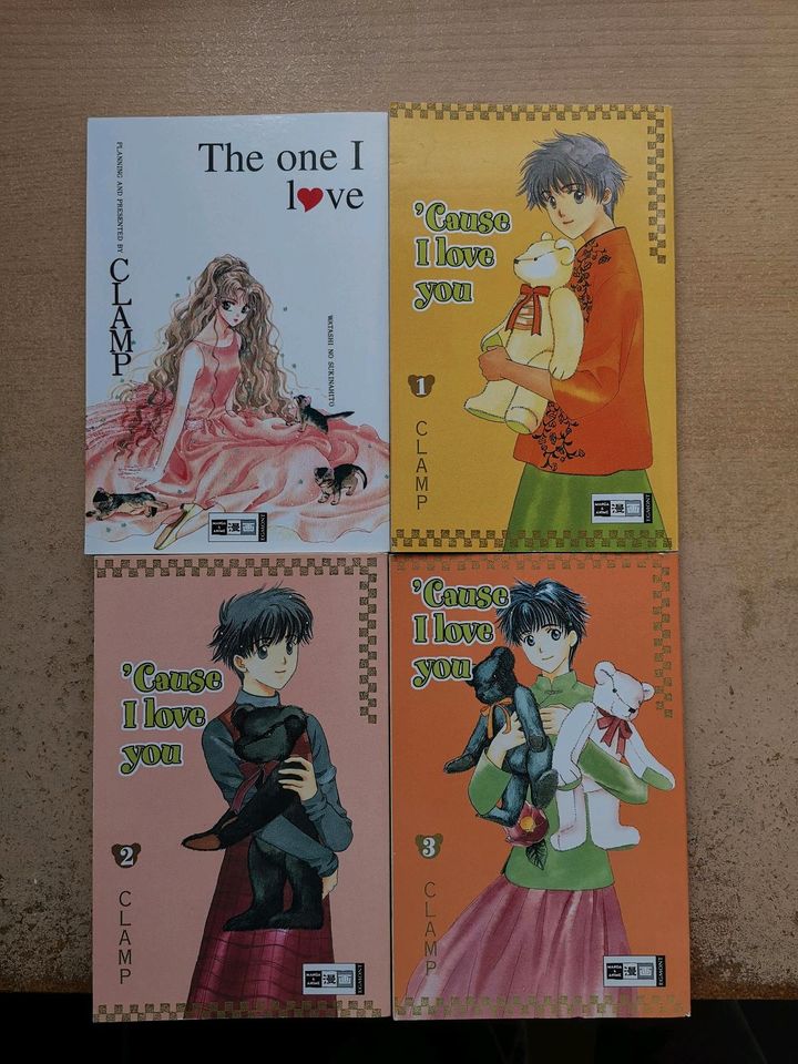 Cause I Love you 1-3 & The one I Love Manga 1. Auflage Clamp in Frankfurt am Main