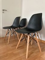 4 schwarze Schalenstühle in sehr guten Zustand Nordrhein-Westfalen - Siegen Vorschau