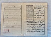 Häftlingsbrief aus dem KZ Auschwitz -ORIGINAL❗️- Niedersachsen - Langenhagen Vorschau