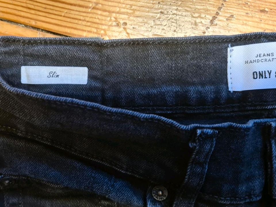 ☆ ONLY & Sons Jeans anthrazit/schwarz Gr 28/32 slim ☆ in Saarbrücken