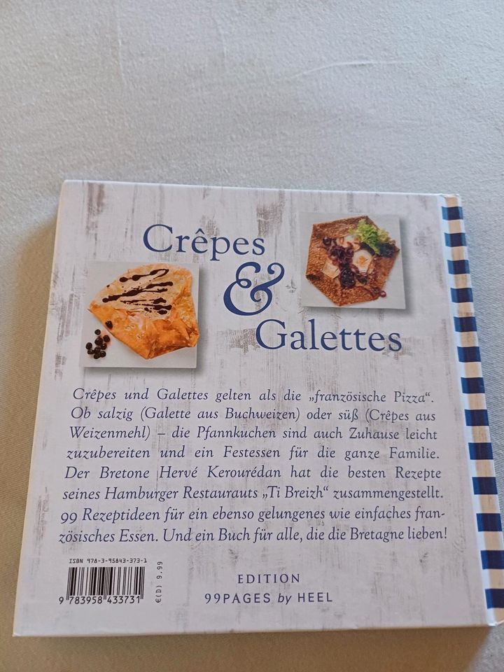 Kochbuch rund um Crêpes  & Galettes in Wittelshofen