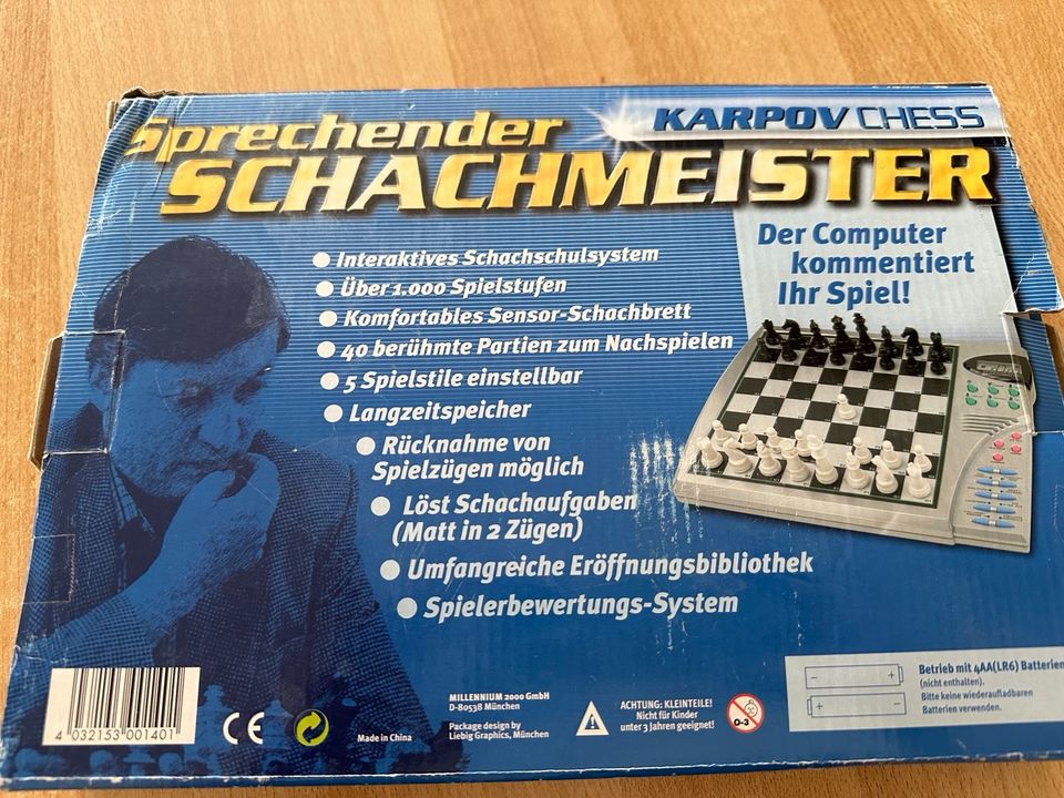 Karpov Chess Electronic Chess Sprechender Schachmeister