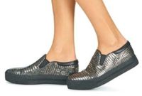 ASH "Karma" Slip Ons Plateau Schuhe - NEU - 41 - silber schwarz Nordrhein-Westfalen - Neuss Vorschau