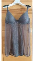 C&A Negligee BH-Hemd Gr.90C Taupe Grau Durchsichtig Bayern - Augsburg Vorschau