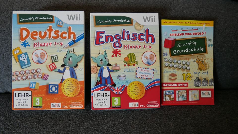 NEU ! Nintendo Wii Lernerfolg Englisch Grundschule Kl. 1-4 Jako-o in  Schleswig-Holstein - Elmshorn | Nintendo Spiele gebraucht kaufen | eBay  Kleinanzeigen ist jetzt Kleinanzeigen