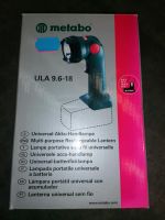 Metabo Akku Lampe ULA 9.6-18 Set, Akku+Ladegerät, neu Hessen - Gedern Vorschau