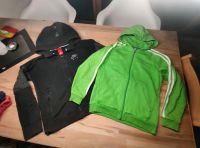 Sweatjacke Nike schwarz Adidas grün Gr. 152 Baden-Württemberg - Bad Friedrichshall Vorschau