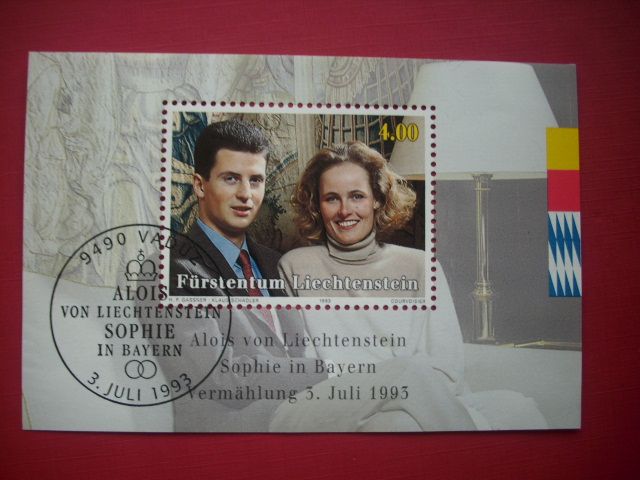 Briefmarken Liechtenstein Posten 1 --Marken und Blocks in Hanau