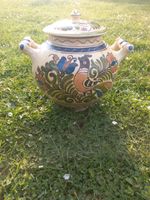 Schöne Vase mit Deckel Ton Handarbeit Antik Sachsen - Chemnitz Vorschau