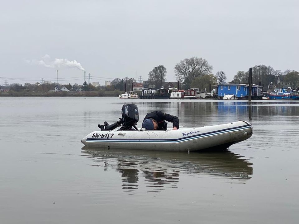 Schlauchboot Bombard Typhoon 285 in Hamburg