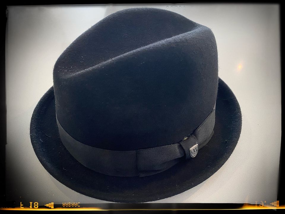 Hut - BRIXTON Gain Fedora (black) - L/60cm (71/2) in Lingen (Ems)