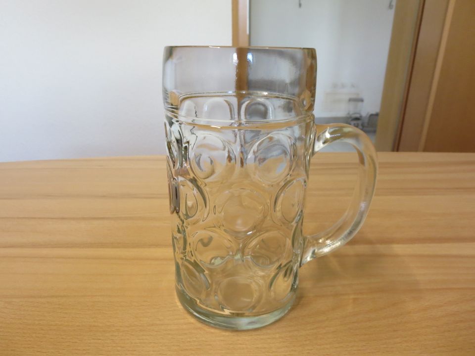 Paulaner Glasbierkrug / Humpen  ca. 1,0 L in St Katharinen