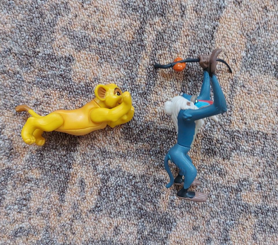 Figuren aus Disney König der Löwen Dschungelbuch Spielfigur in Marienberg