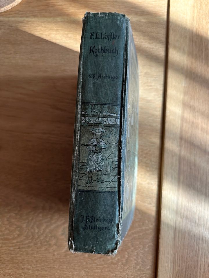 Sehr altes Kochbuch, Neues Stuttgarter, 28.Auflage in Schwäbisch Hall