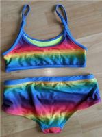 H&M Mödchen-Bikini „Regenbogen“ (gefüttert); ~Gr.134 Düsseldorf - Grafenberg Vorschau