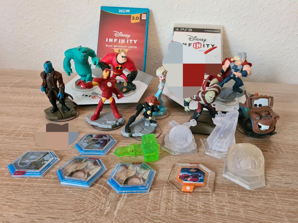 Disney Infinity Figuren / Portale / Spiele WiiU / PS3 in Gerbrunn