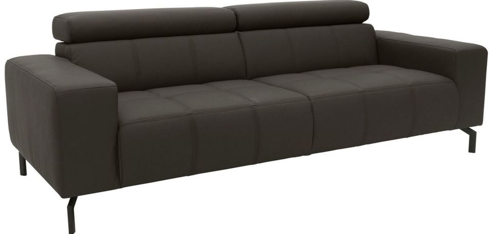 2,5 Sitzer 238 cm Kunstleder Sofa Couch Braun Dunkelbraun Cunelli in Köln