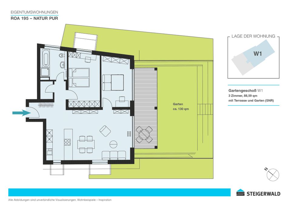 URBAN LIVING ROHRACKER Ihr neues Zuhause im Grünen! in Stuttgart