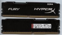 8GB-Kit Kingston Fury HyperX HX426C15FBK2/8 DDR4-2666 PC4-21300U Niedersachsen - Adendorf Vorschau