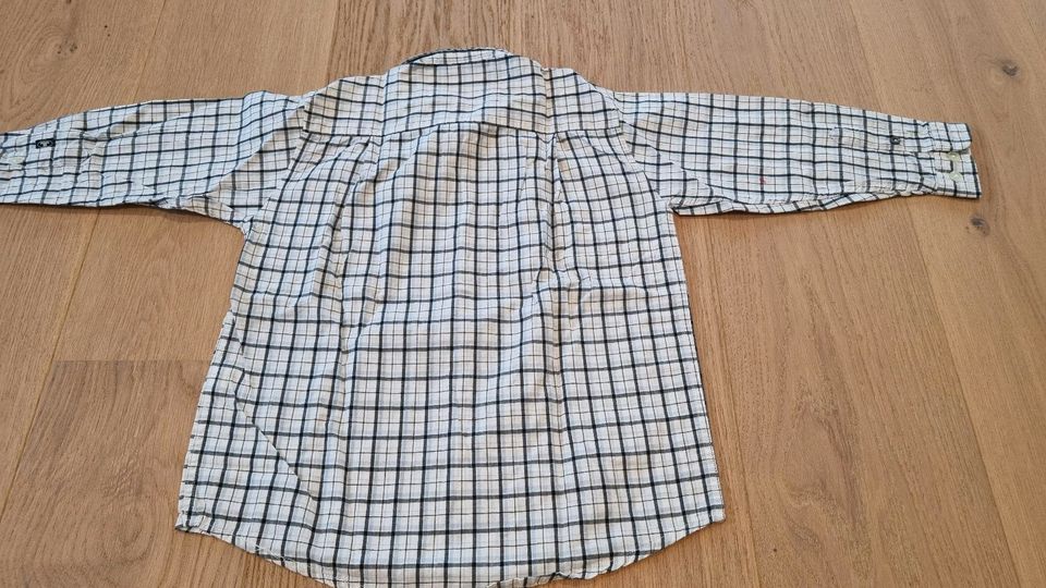 Jungen Oberhemd kariert Größe 104/110 von Tom Tailor in Warthausen