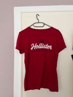 Hollister T-Shirt in rot Häfen - Bremerhaven Vorschau