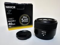 Nikon Nikkor Z 40mm 1:2 Objektiv Mit Garantie bis 2027 + MwSt Re Schleswig-Holstein - Wrist Vorschau