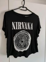 Crop Shirt Nirvana, schwarz, neu, L Rheinland-Pfalz - Braubach Vorschau