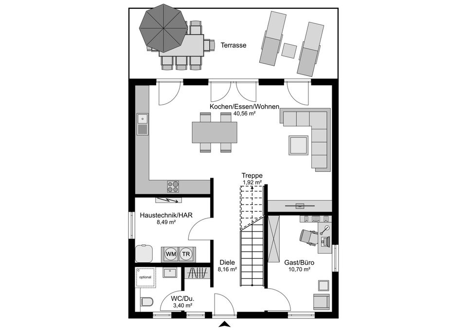 Ihr Familienparadies wartet auf Sie - Modern, energieeffizient, schlüsselfertig mit Photovoltaik und Wärmepumpe in Erlangen