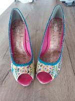 stylische Peep Toes High Heels * bunt Schleswig-Holstein - Kappeln Vorschau