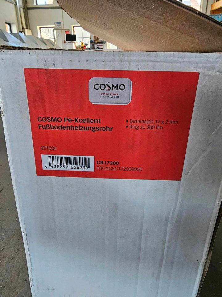 Cosmo Fußbodenheizungsrohr 17x2mm 200m in Kirchweidach
