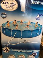 Bestway 56595 Above Ground Swimming Pool Round Steel Pro MAX Brandenburg - Gramzow Vorschau