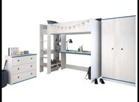 Kinderzimmer-Set / Hoch Bett / Schrank / Kommode Nordrhein-Westfalen - Preußisch Oldendorf Vorschau