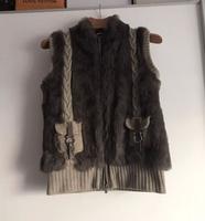 GC Fontana Damen Angora Fell Merino Kaschmir Mix Gr 38 Beige West - Nied Vorschau