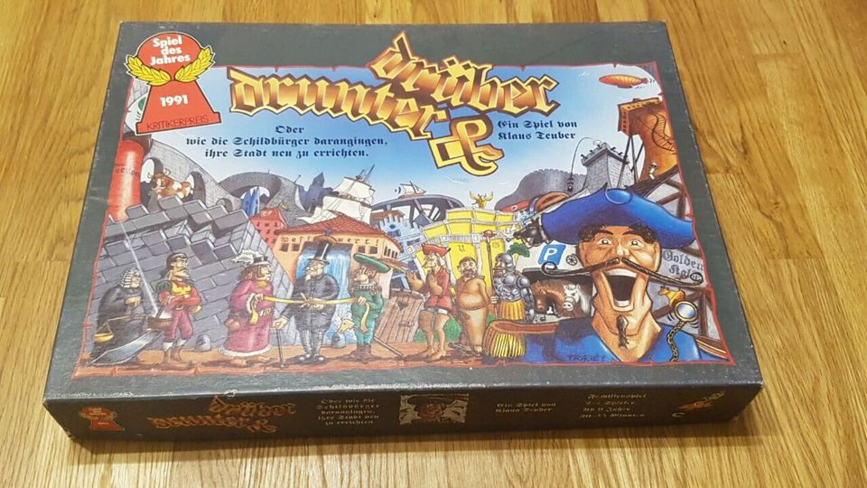 Drunter und Drüber Spiel des Jahres 1991 gebraucht vollständig in Isernhagen