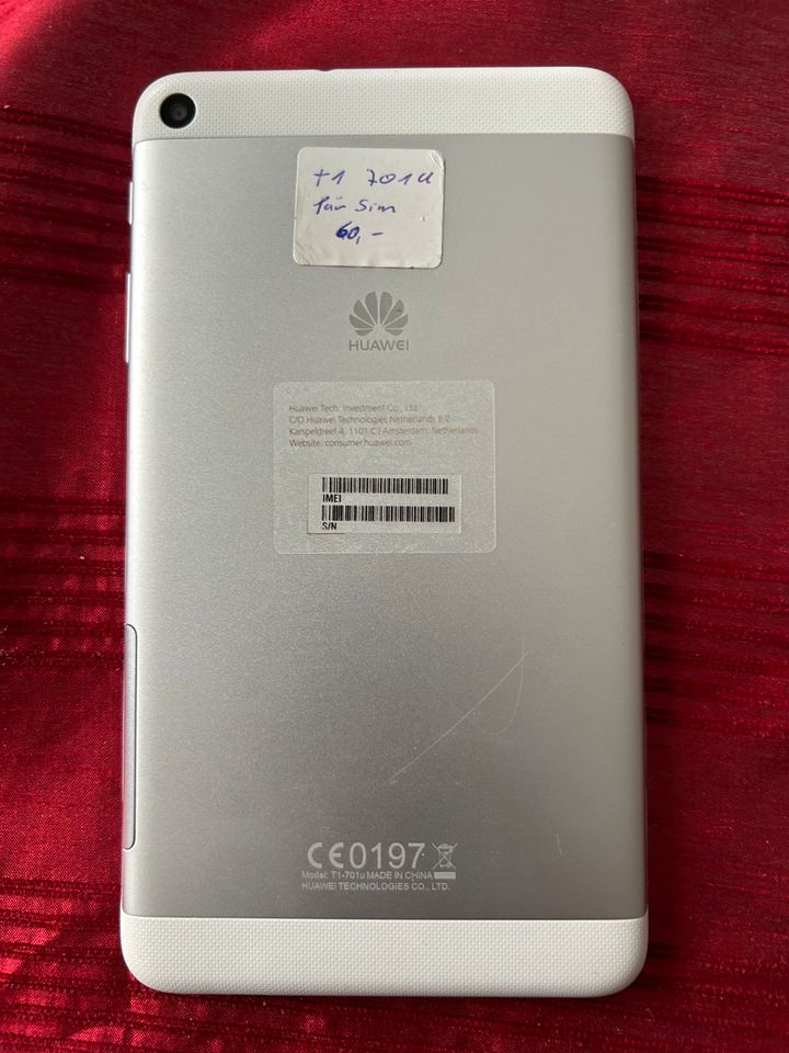 Huawei T1-701u Mediapad tablet in Baesweiler