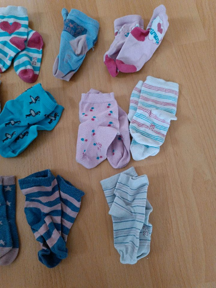 Paket 10 Paar Socken Mädchen 23-26 in Markt Schwaben