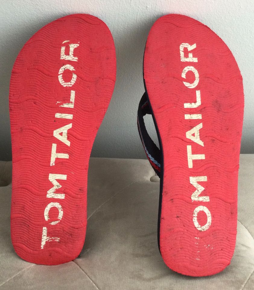 Jungen Flip Flops Größe 35 / Tom Tailor in Schwabach