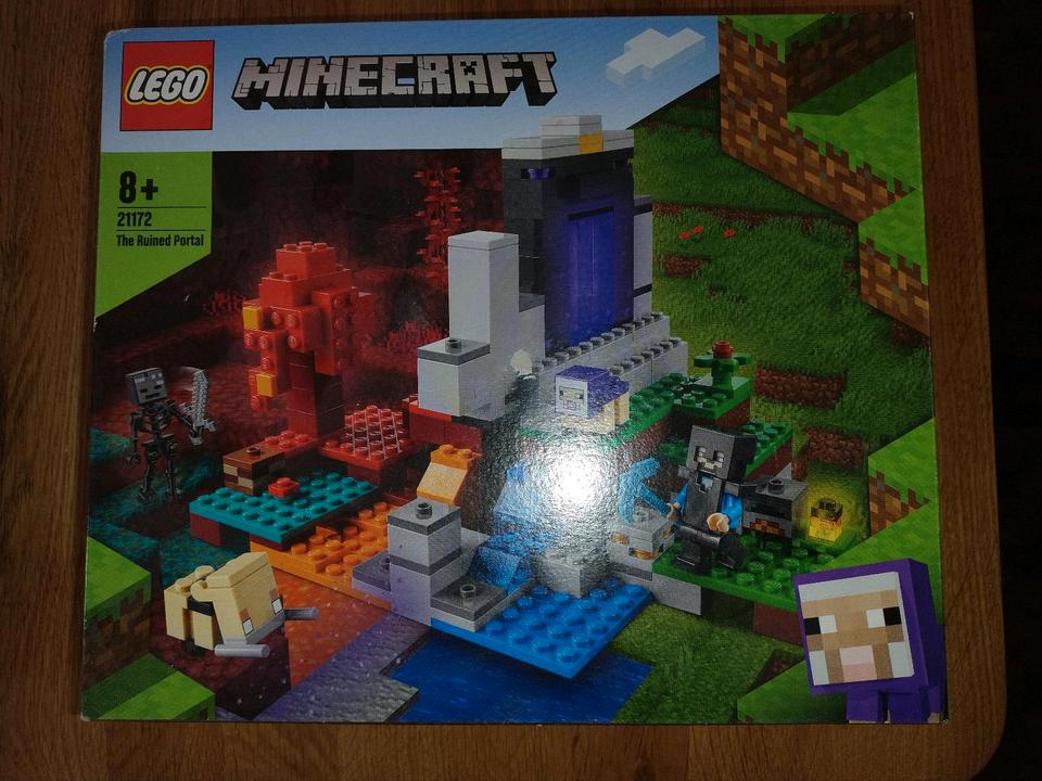 Lego Minecraft - das zerstörte Portal - orginal verpacked in Pliezhausen