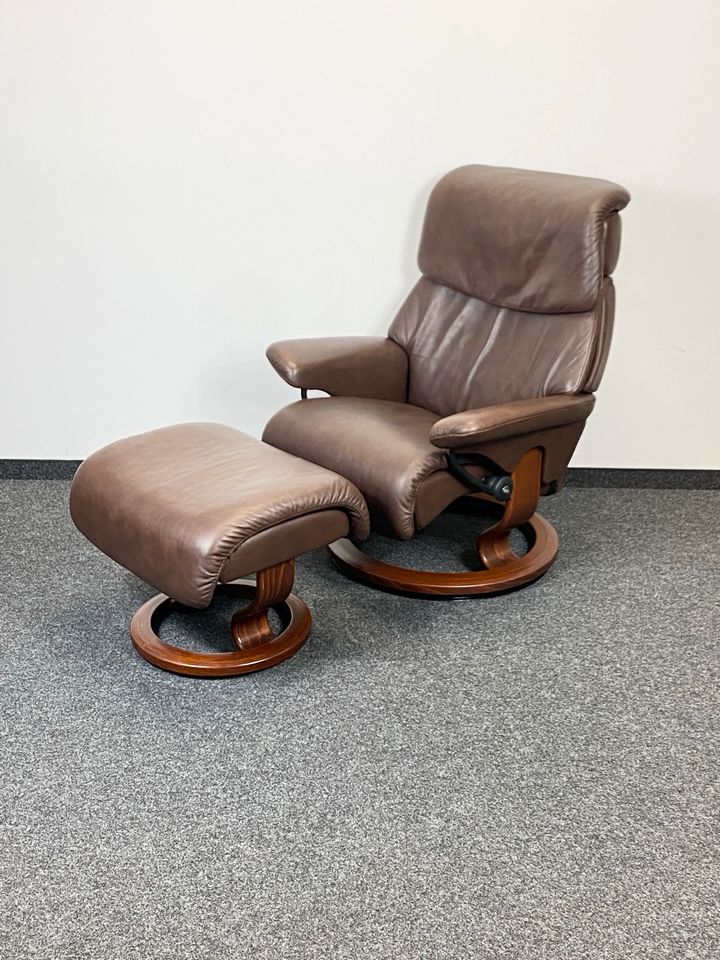 Dream Ekornes Stressless Sessel inkl. Hocker Leder in Kiel