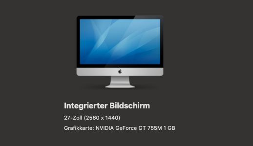 iMac (27 Zoll, Ende 2013) - Apple - silber - sehr guter Zustand in Hamburg