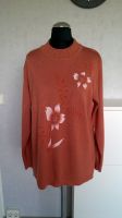 Pulli Strickpulli Strickpullover orangebraun meliert Vintage L 40 Friedrichshain-Kreuzberg - Friedrichshain Vorschau